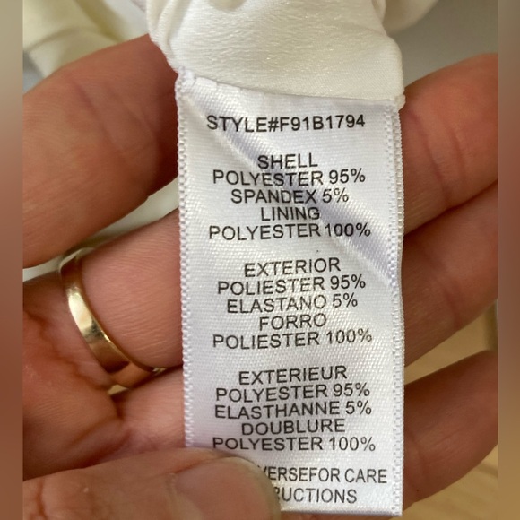 Adelyn Rae white jumpsuit  XS - Picture 11 of 11